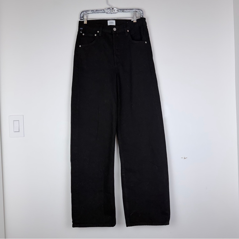 Citizens Of Humanity AYLA in SOLID black size 25 - Picture 2 of 7